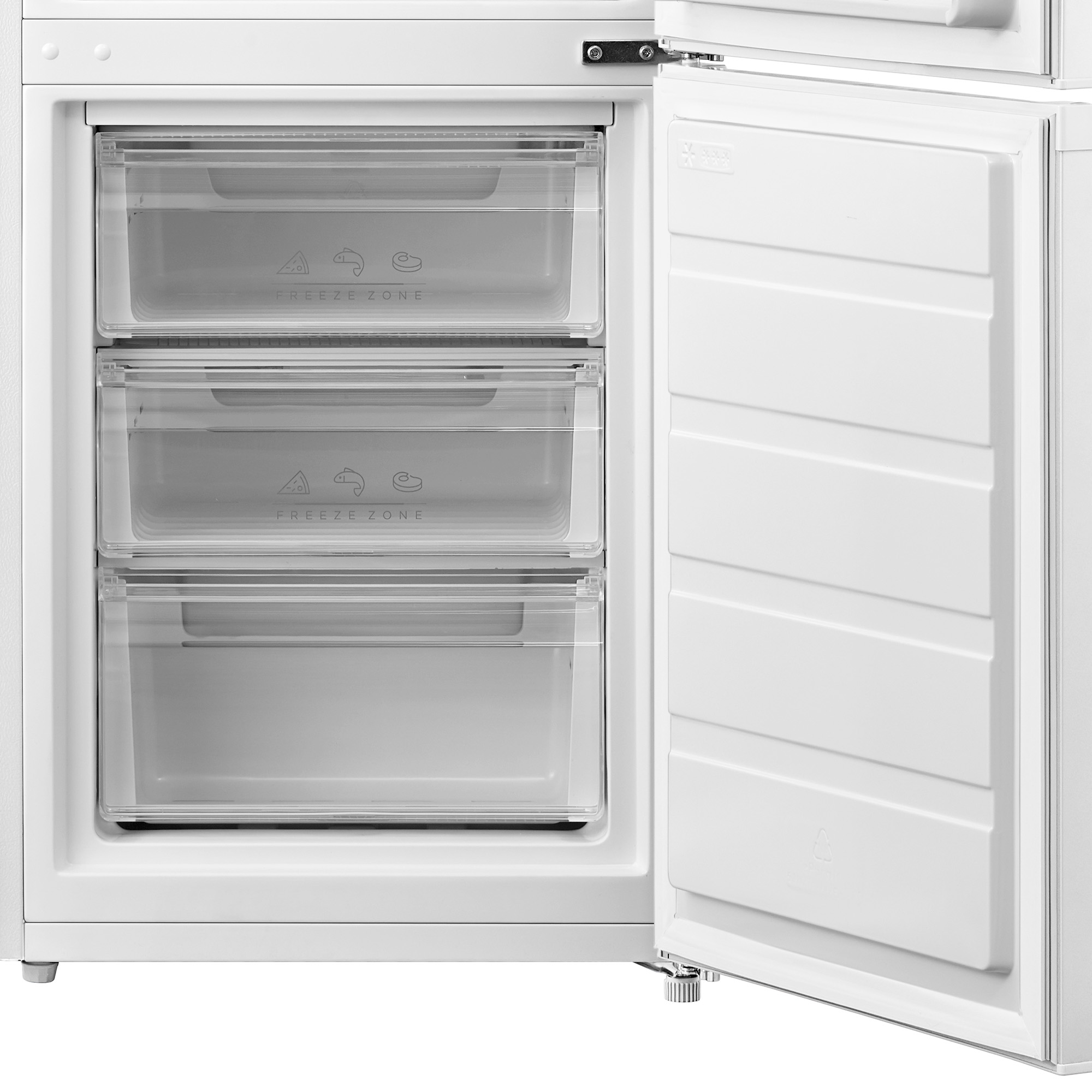 Frigorífico combi - COMFEE RCB359WH2, Altura 1773 mm, Capacidad 262 l, Blanco