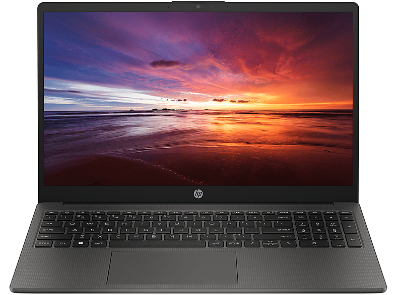 HP 250 G10, fertig eingerichtet, Notebook mit 15,6 Zoll Display, Intel® Core™ i7 Prozessor, 64 GB RAM, 1000 GB SSD, Dark Ash Silver