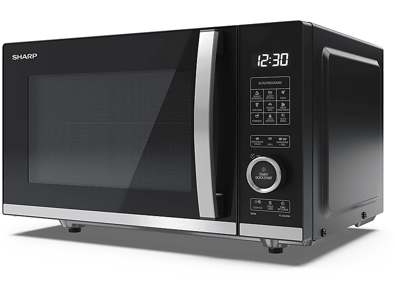 Microondas libre instalación - SHARP MICROONDAS LIBRE INST. SHARP YC-QG204AE-B SIN PLATO C/GRILL 20L