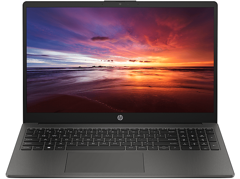 HP 250 G10, fertig eingerichtet, Notebook mit 15,6 Zoll Display, Intel® Core™ i7 Prozessor, 8 GB RAM, 1000 GB SSD, Dark Ash Silver