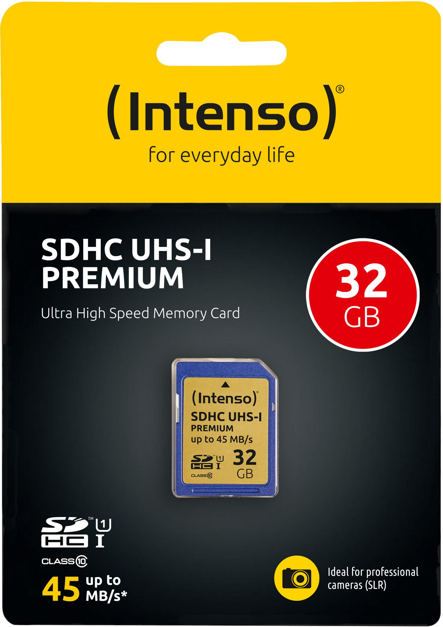 SDHC UHS-I Premium Speicherkarte.