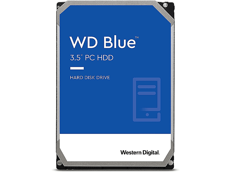 WESTERN DIGITAL WD60EZAX, 6 TB, HDD, 3,5 Zoll, intern