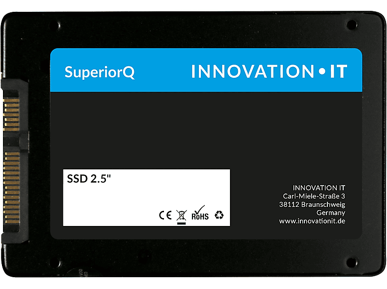 INNOVATION IT SSD, 12 intern HDD, 2,5 00-1024888, GB, Zoll,