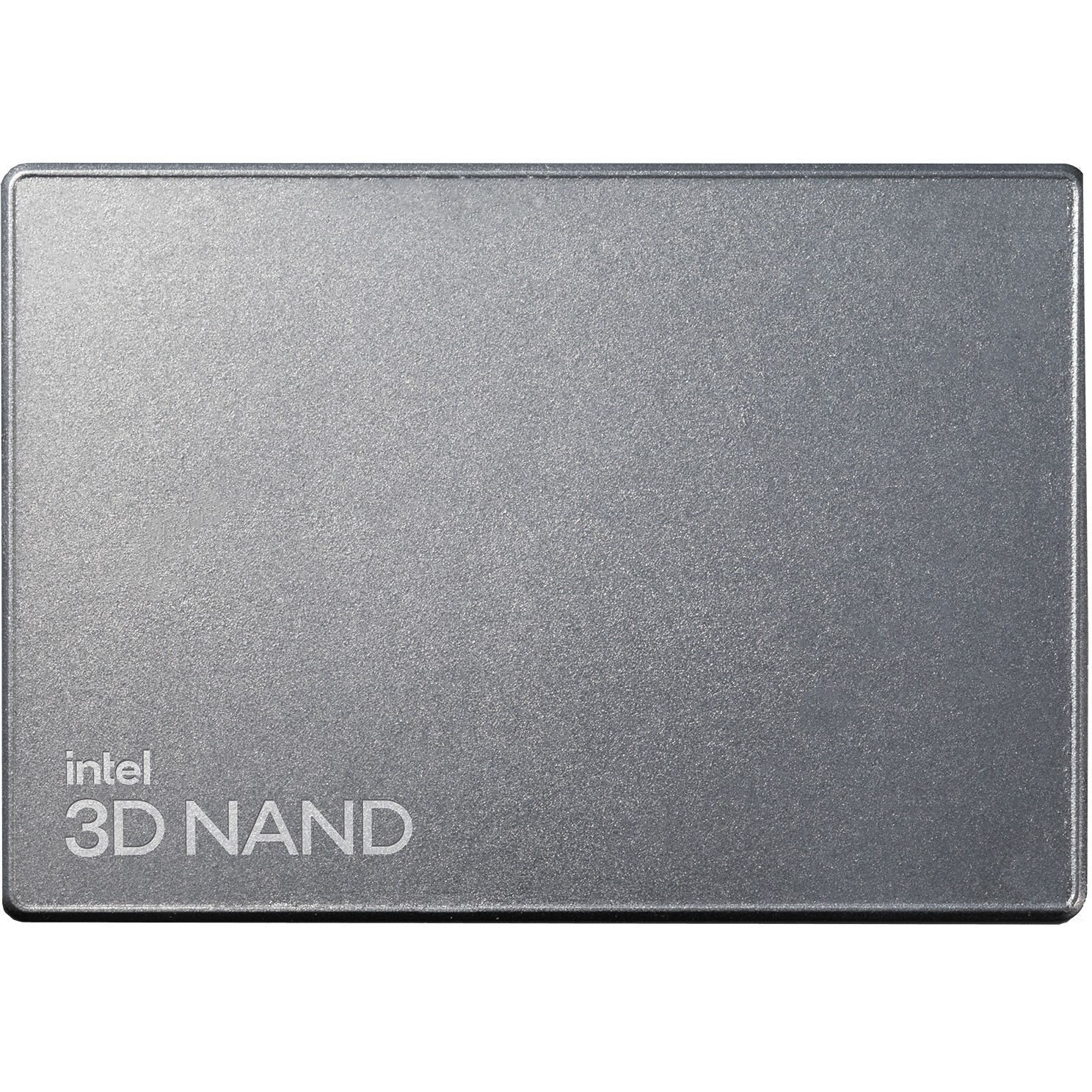 Srebrny dysk SSD Intel 3D NAND z logo i tekstem Intel.