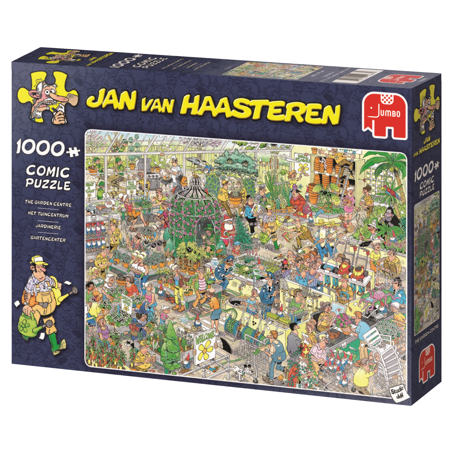 The Voor besteld, pcs 1000 23:00 Stück(e) morgen Garden JUMBO huis Haasteren Centre 1000 van in Jan Puzzlespiel