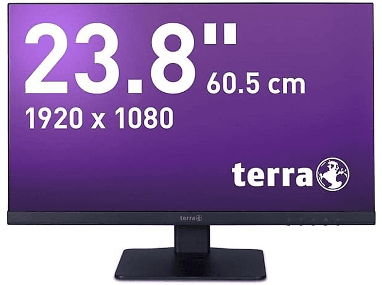 TERRA 2448W 23,8 Zoll Full-HD Monitor (5 ms Reaktionszeit , 60 Hz , 60 Hz nativ)