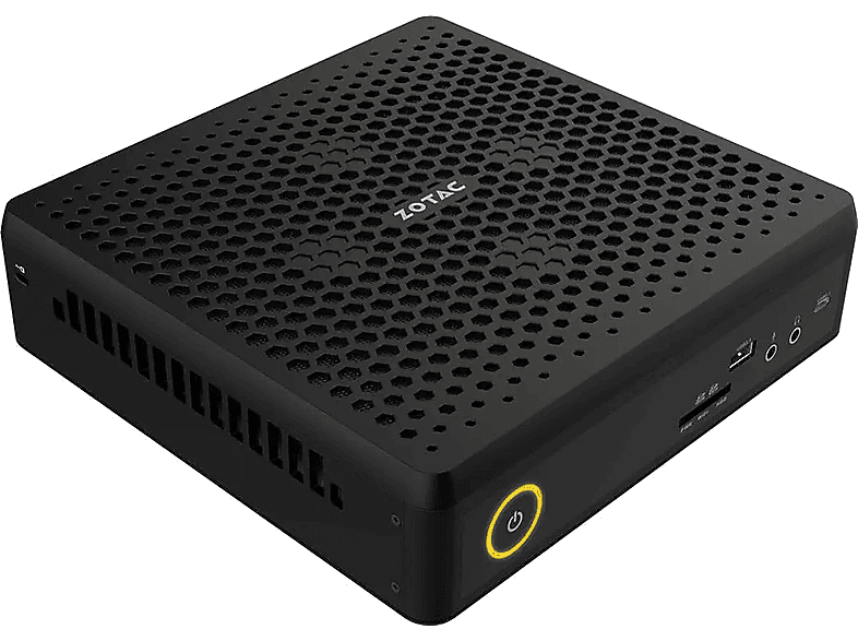 ZOTAC  ZBOX-QCM7T3000-BE, Ohne Betriebssystem, Mini PC mit Intel® Core™ i7 Prozessor, 0 GB RAM, 0 GB HDD, NVIDIA HD Graphics