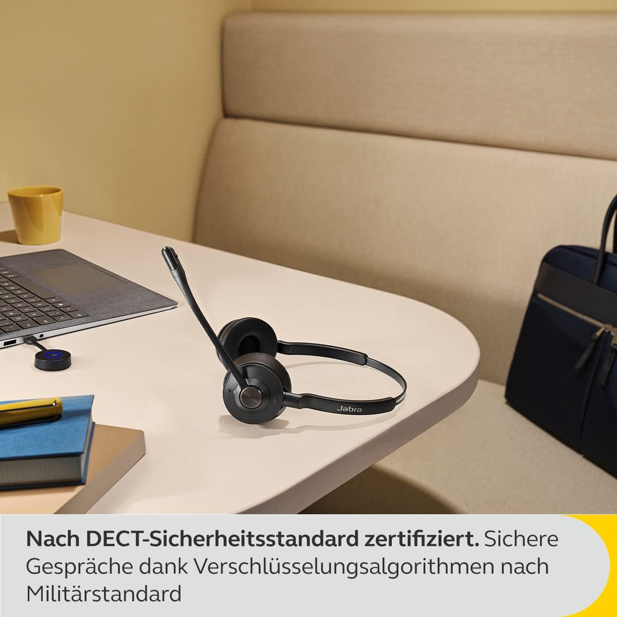 GN AUDIO Kopfhörer Jabra Engage Schwarz On-ear Bluetooth 55