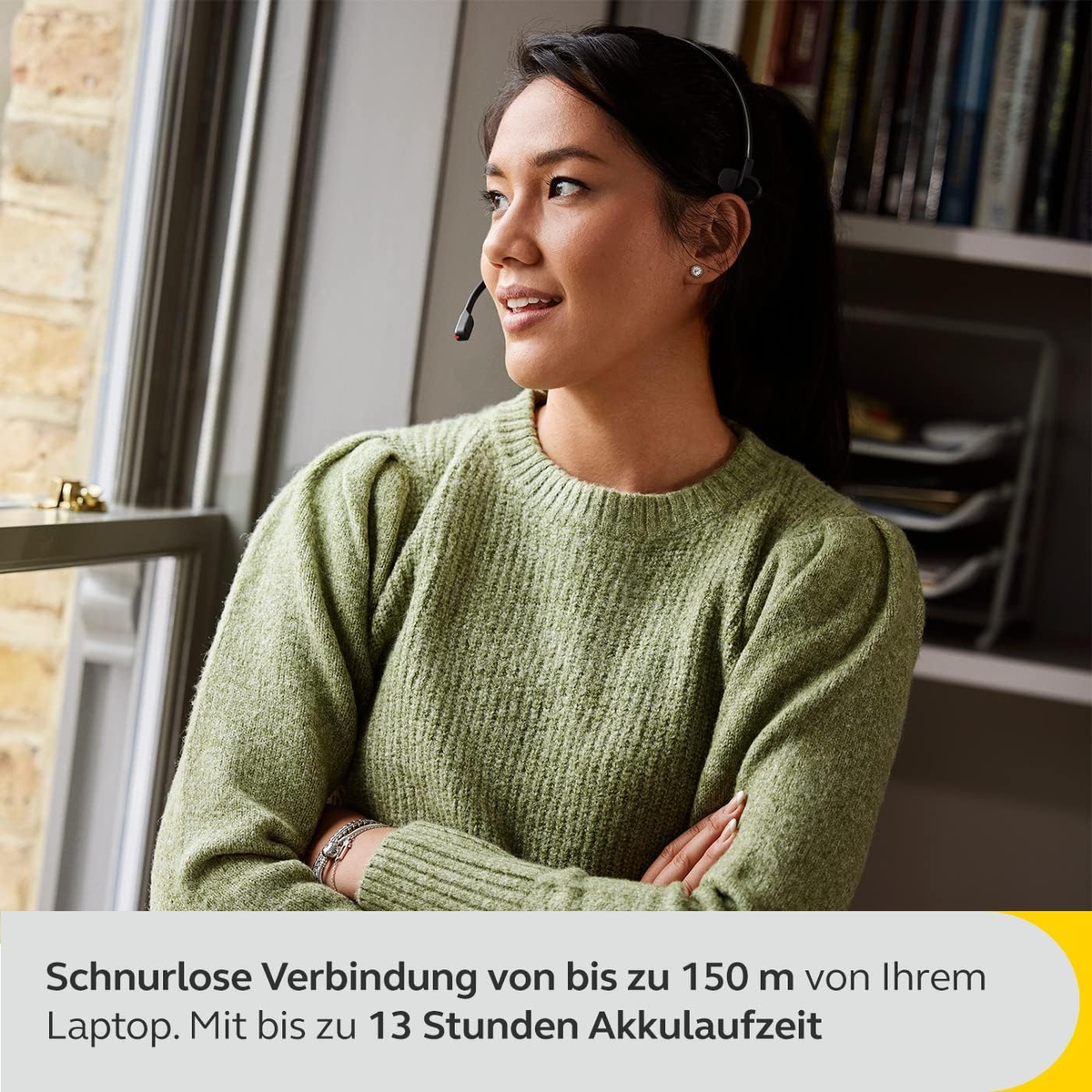 Bluetooth Schwarz On-ear Engage Kopfhörer JABRA 55,