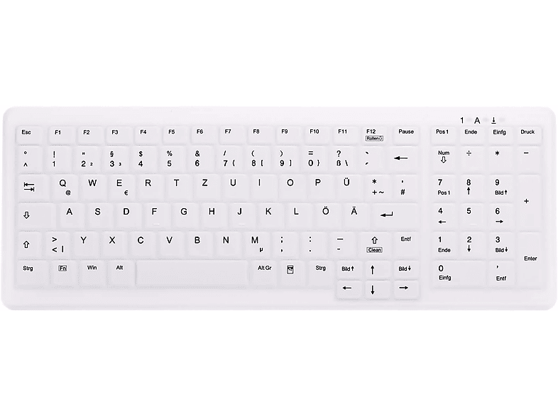 Standard AK-C7000F-FU1-W/GE, Tastatur, CHERRY