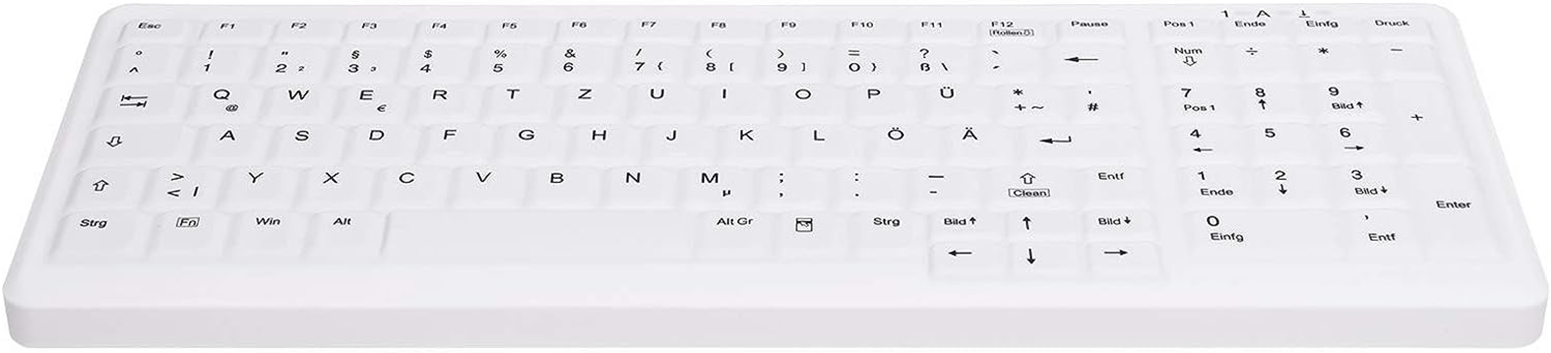 Standard AK-C7000F-FU1-W/GE, Tastatur, CHERRY