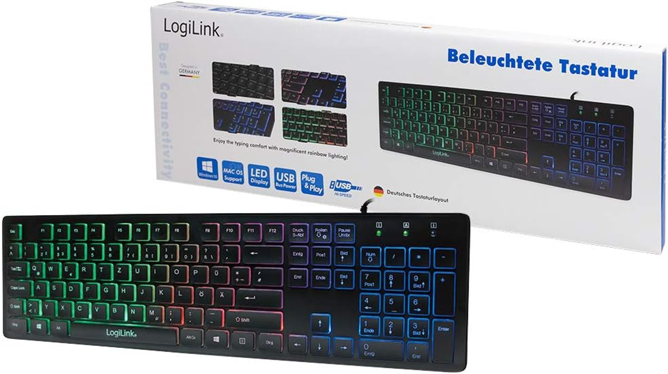 LOGILINK ID0138, Tastatur