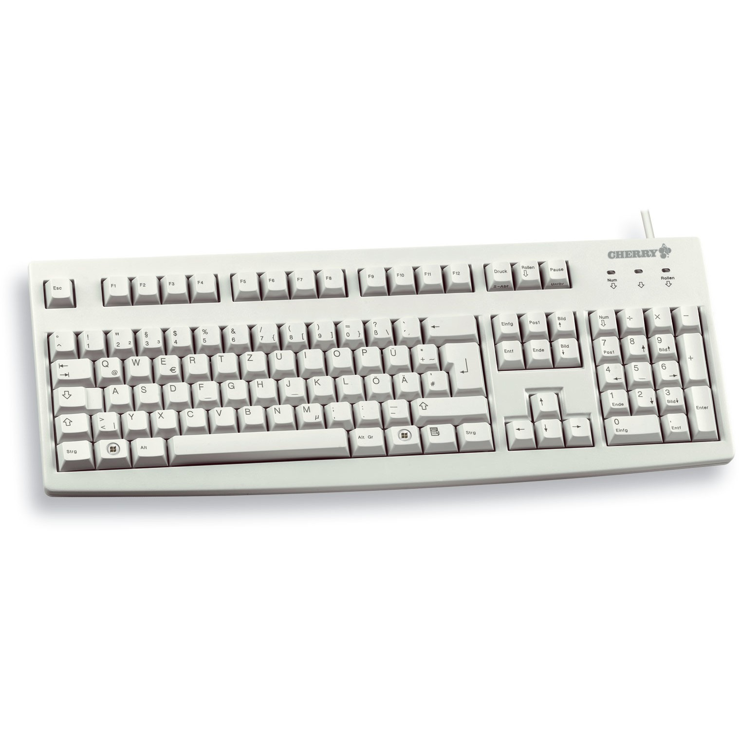 G83-6105LUNDE-0, Tastatur CHERRY