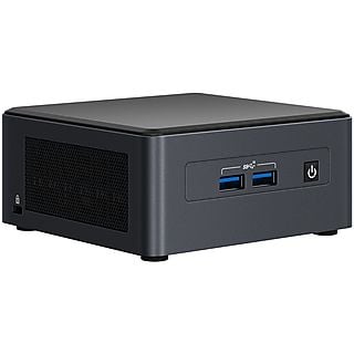 Mini PC - INTEL BNUC11TNHI50002, i5-1135G7, 0 GB RAM, 0 GB SSD, Sin tarjeta gráfica, Desconocido, FreeDOS, Negro