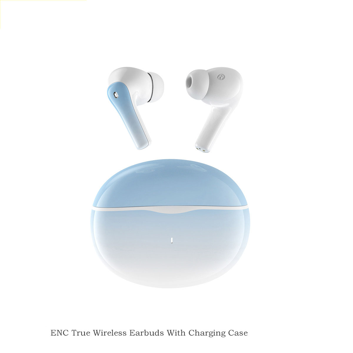 Kopfhörer Farbverlauf Blauer In-Ear In-ear BRIGHTAKE Bluetooth Klangqualität Tragekomfort, Bluetooth-Kopfhörer Noise-Cancelling