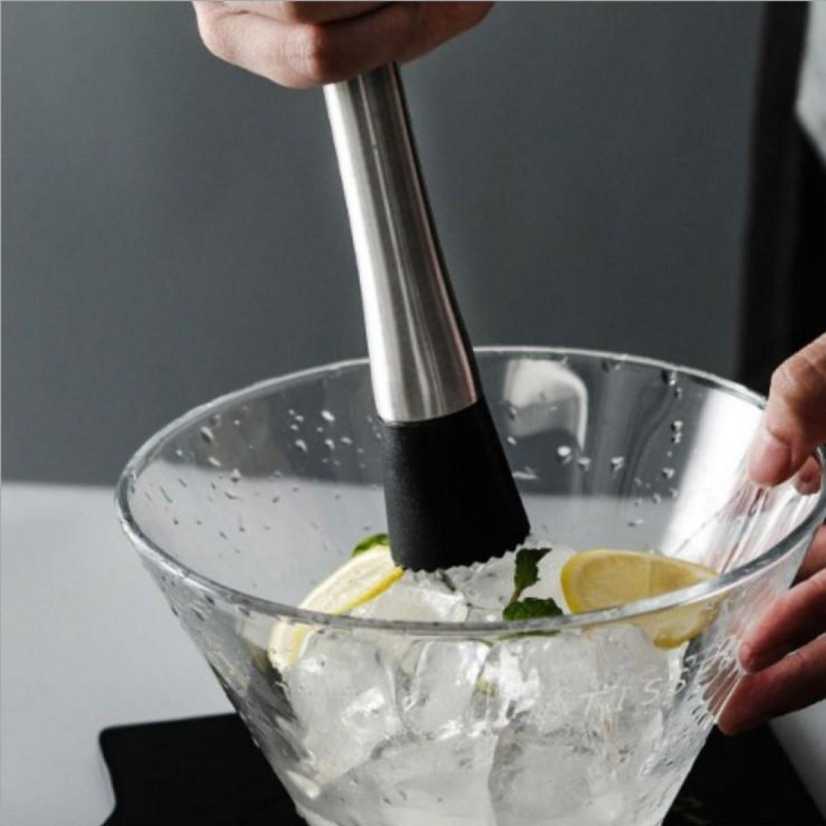 Cocktail Zubehör Edelstahl Shaker mit Shaker Silber und 10-teilig Cocktail-Set Set INF