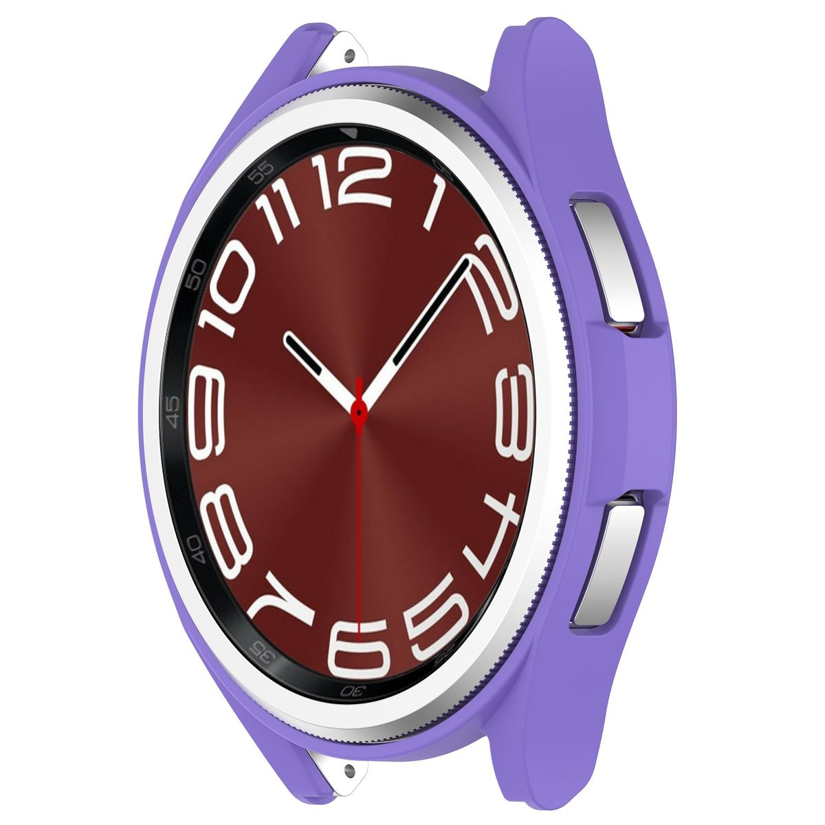 WIGENTO 1x Smartwatch Classic 43mm) Case Samsung 6 Watch Hülle Galaxy Rahmenschutz Smartwatchhülle(für