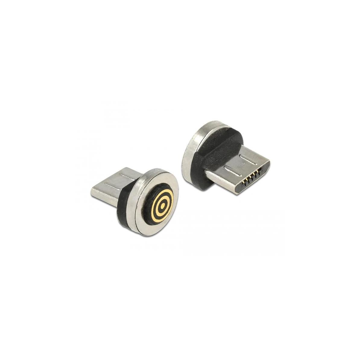 65932 DELOCK Adapter, Silber