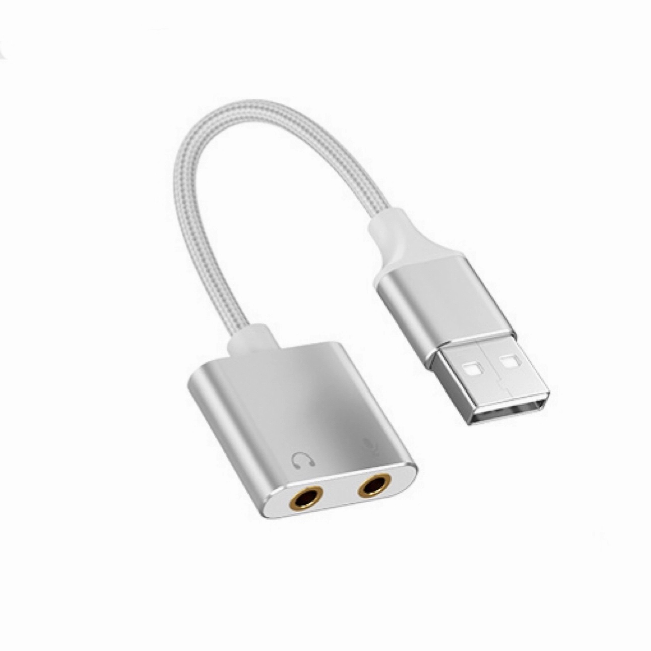 USB-Soundkarte USB Kristallklarer für PC, Sound!, Soundkarte Laptop & BRIGHTAKE PS4 -