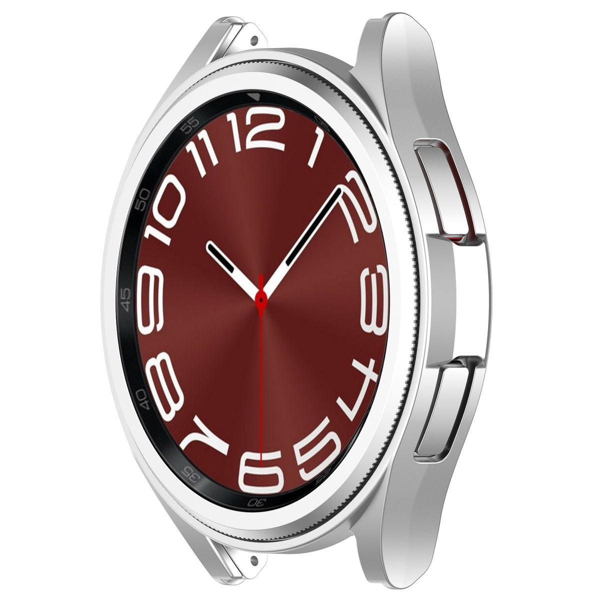WIGENTO Rahmenschutz Design Hülle Case Samsung Watch 43mm) Smartwatchhülle(für 6 Classic Galaxy