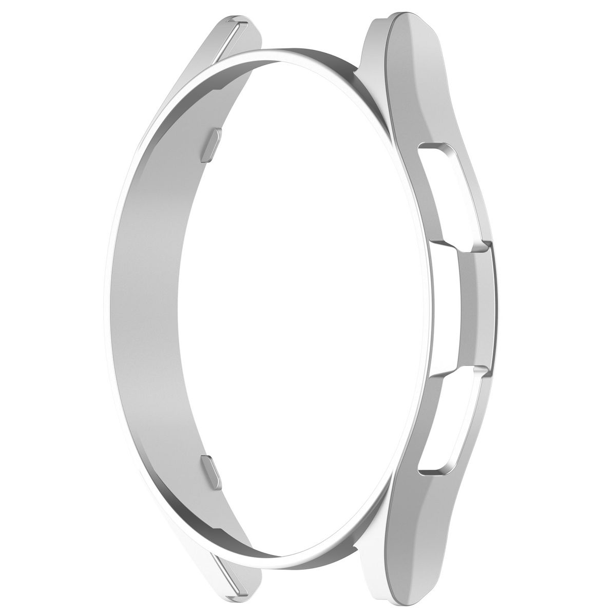 Hülle Galaxy Watch Design Rahmenschutz WIGENTO Case Classic Smartwatchhülle(für Samsung 6 43mm)