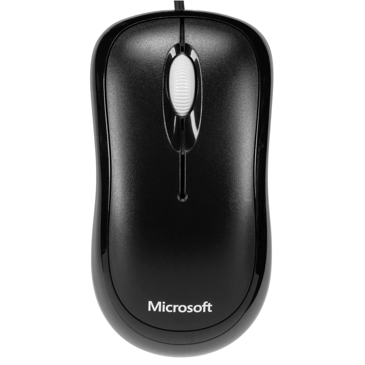 MICROSOFT Basic Optical Mouse (Maus, Standard, black schwarz) kabelgebunden