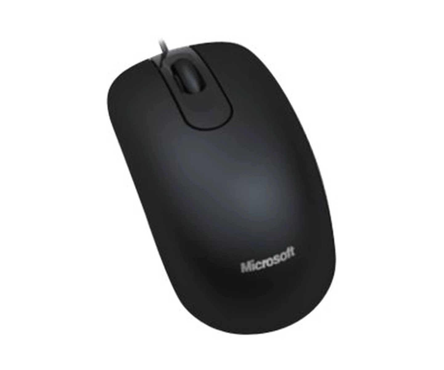MICROSOFT Basic Optical Mouse (Maus, Standard, black schwarz) kabelgebunden