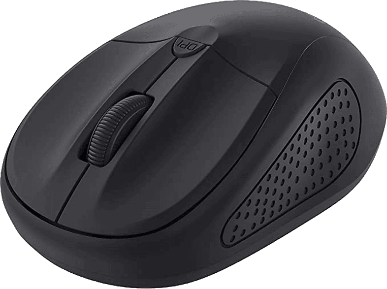 TRUST Trust Primo Maus Beidhändig Maus, Nero Wireless DPI RF Optisch 1600