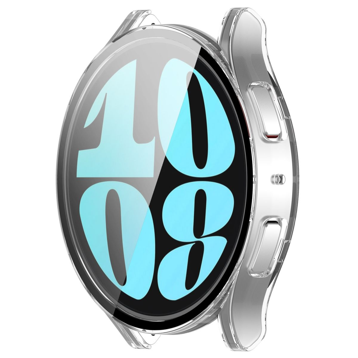 Hart 6 WIGENTO Smartwatchhülle(für Grad Schutz und aus Hülle Samsung H9 Glas Folie 40mm) Watch 360 Galaxy Panzer