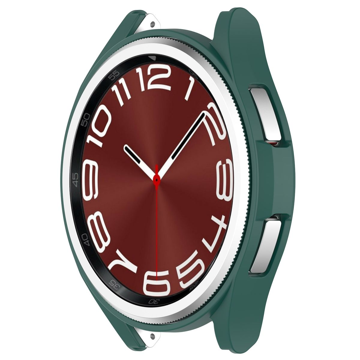 WIGENTO Rahmenschutz Hülle Design Watch Case Classic Samsung 43mm) Galaxy 6 Smartwatchhülle(für