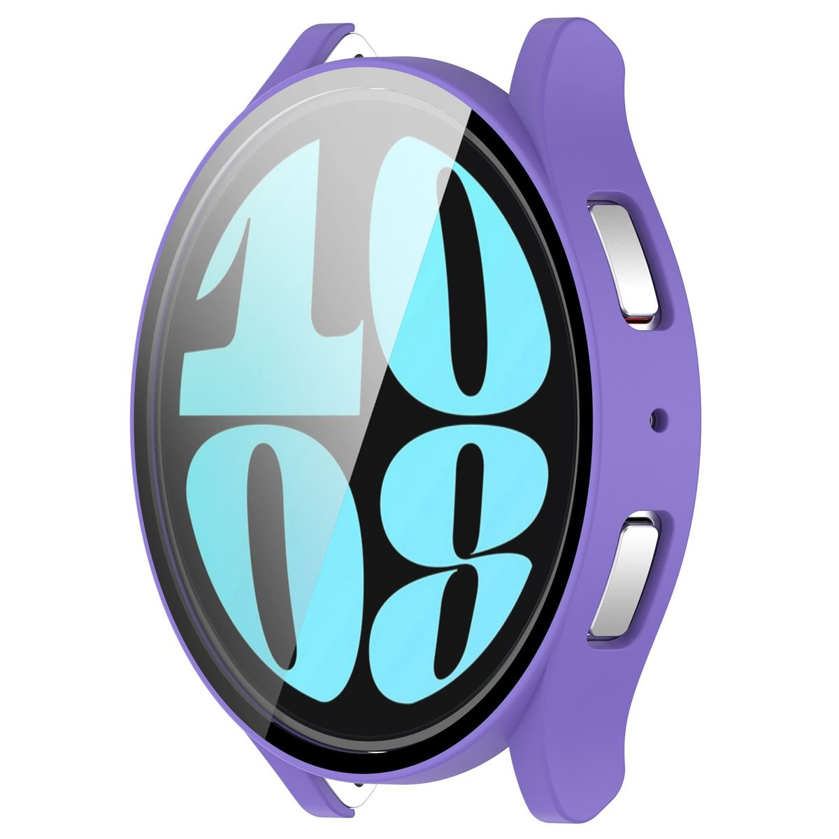 Smartwatchhülle(für Hülle aus Glas H9 und Folie Watch 360 Galaxy Grad WIGENTO 6 Panzer Hart 40mm) Samsung Schutz