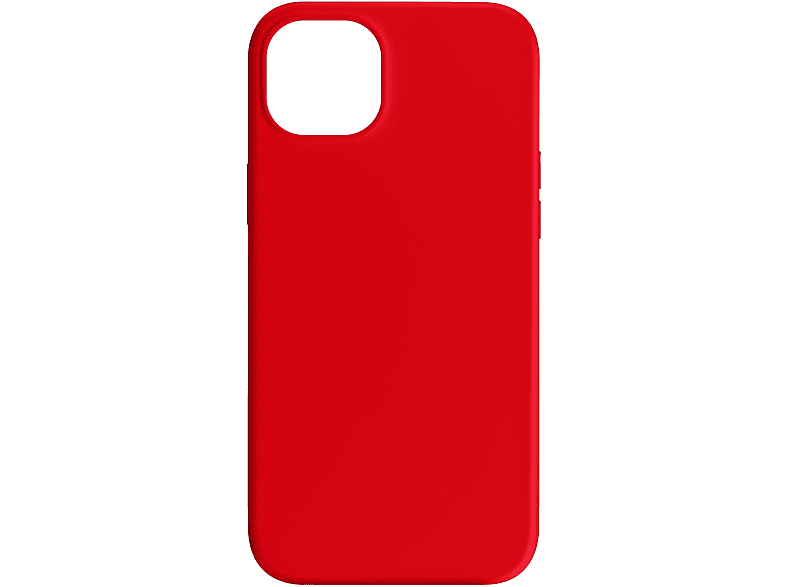 AVIZAR Soft Touch Series, Backcover, Apple, iPhone 15 Plus, Rot