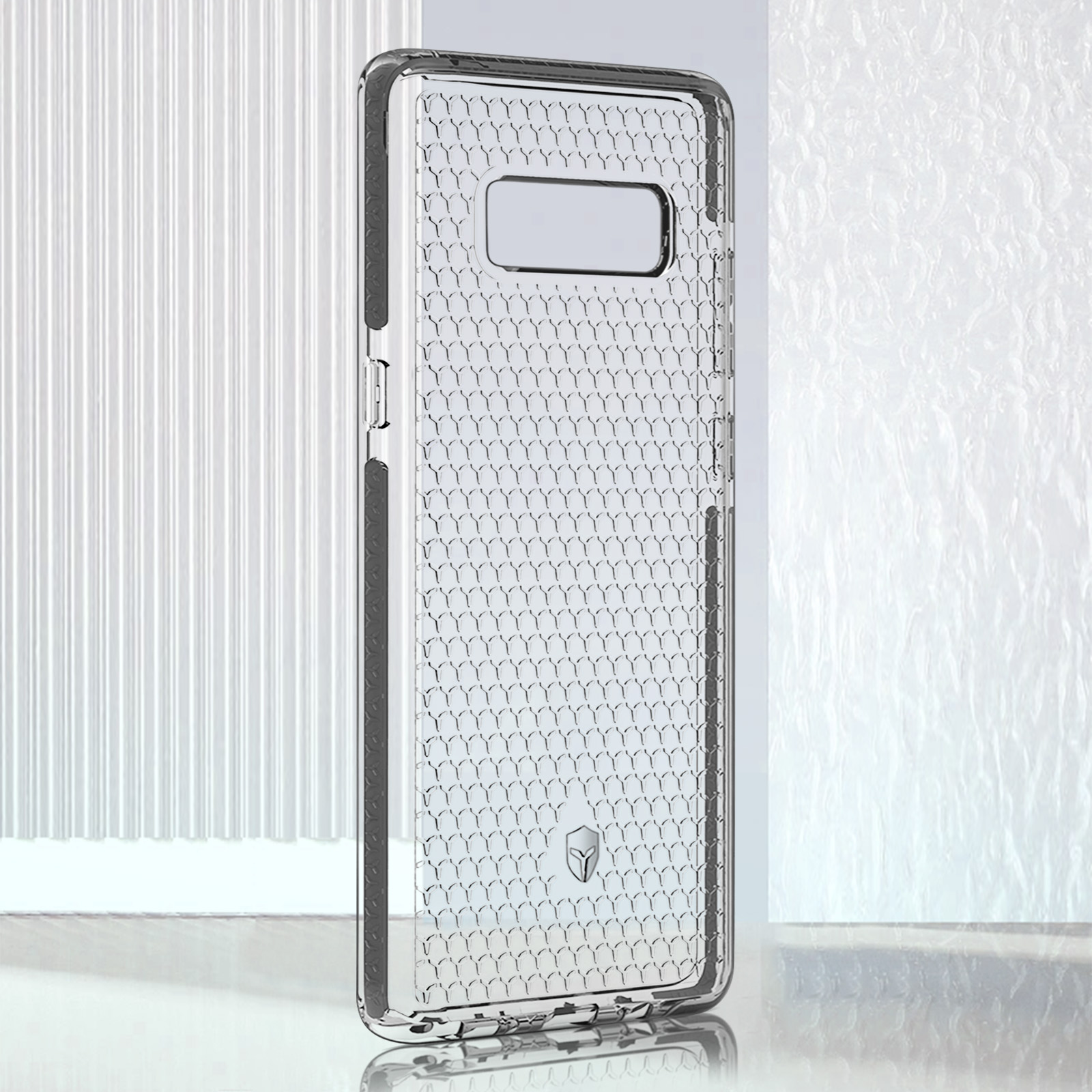 Series, mit Galaxy 8, CASE Samsung, Life FORCE Backcover, Note Tryax-System Transparent