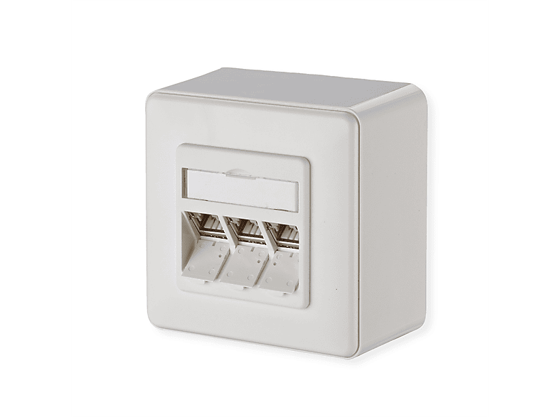 Presa Di Rete Btr Netcom Per Guida DIN, Cat 6A, Larghezza 1TE, Colore Grigio Chiaro, Schermata