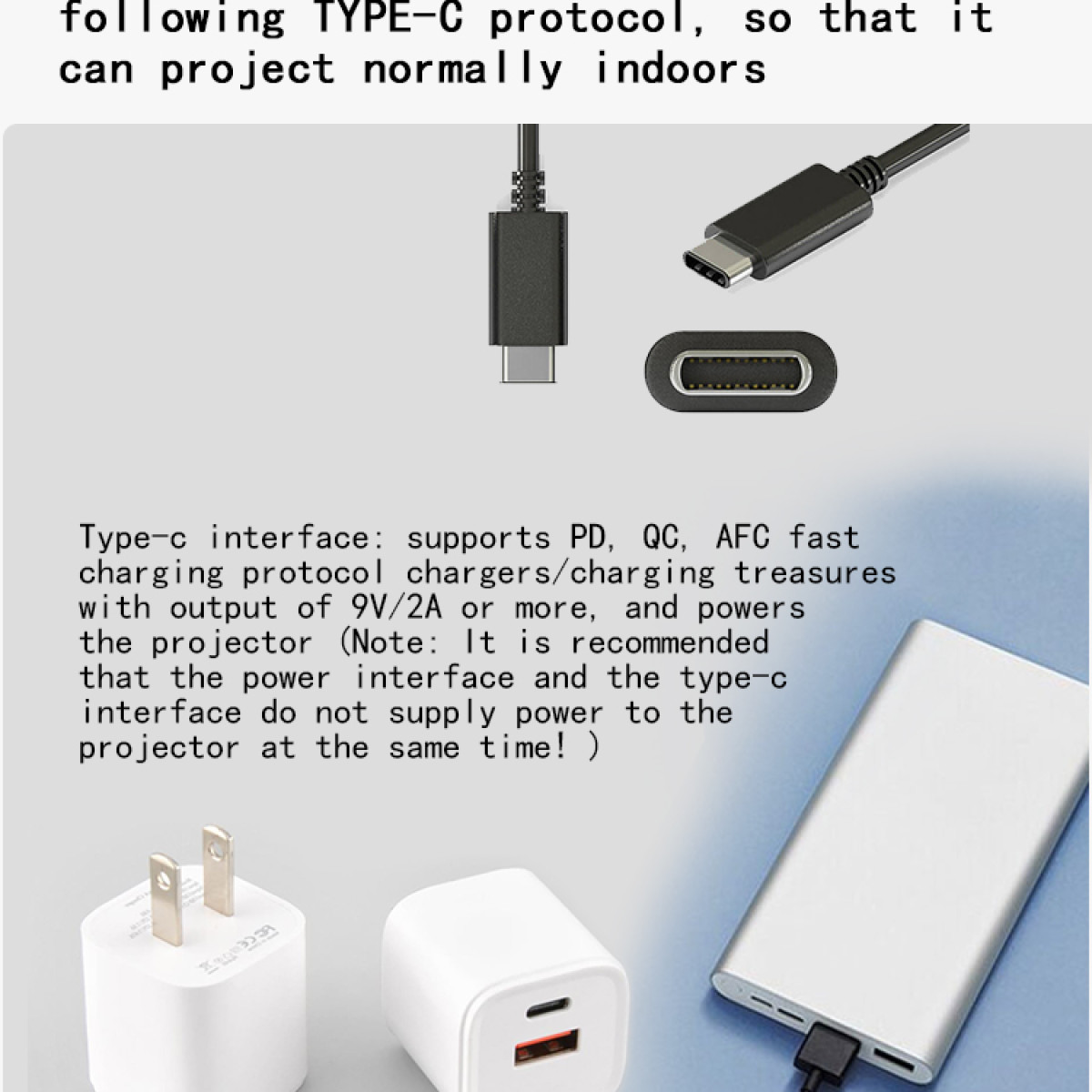 INF Mini-Projektor mit Lautsprechern Fernbedienung Mini und Beamer(VGA)
