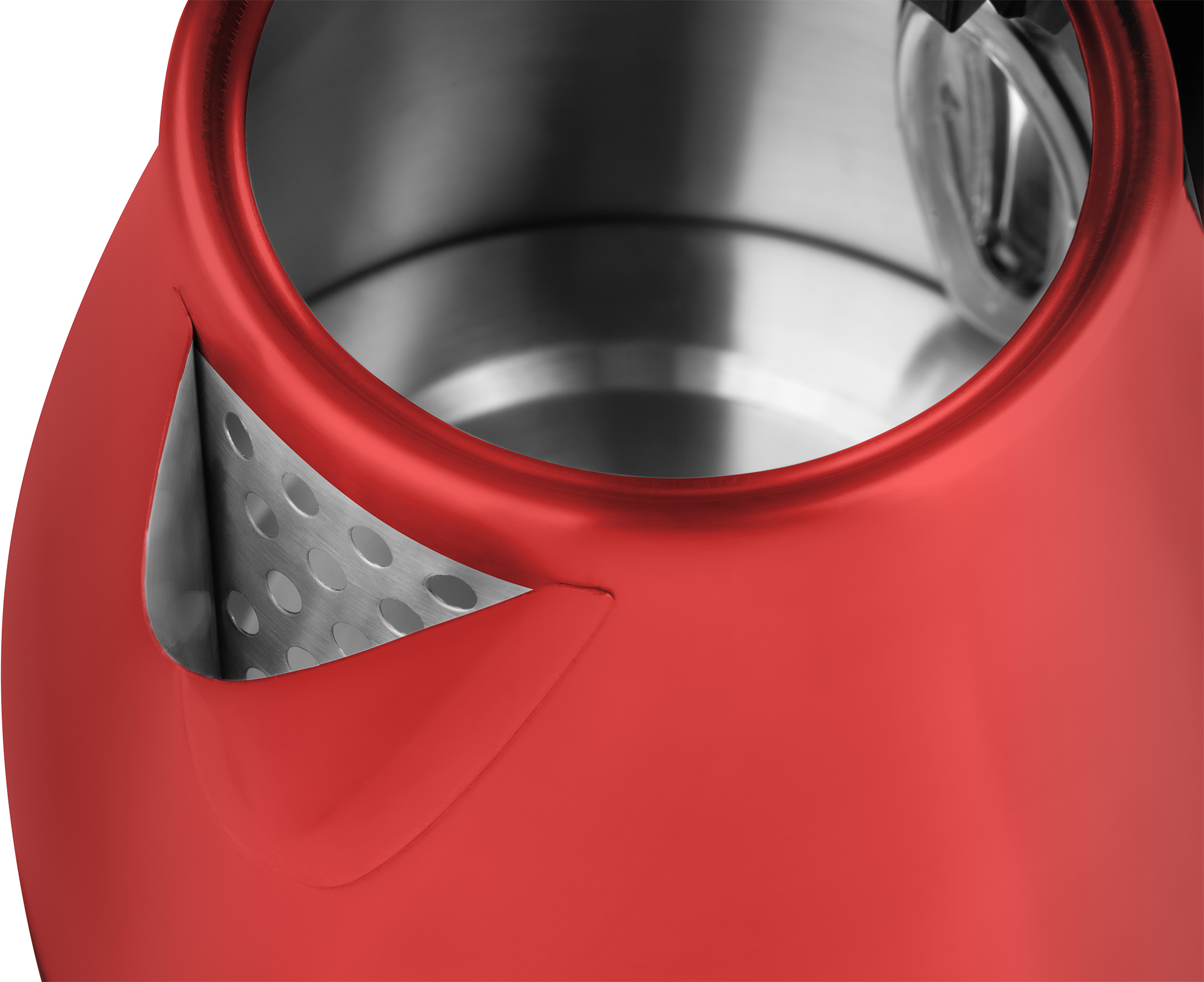 Metallico Wasserkocher, Rot 1705 ECG RK Rosso
