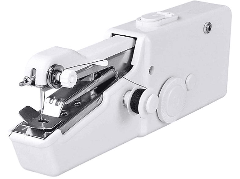 SYNTEK Nähmaschine Weiß Mini Zubehör Elektrische Nähmaschine Set Nähmaschinen