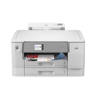 Impresora de tinta -  BROTHER  HLJ6010DW, Inyección de tinta, 1200 x 4800 DPI, 30 ppm, 21 ppm, Blanco