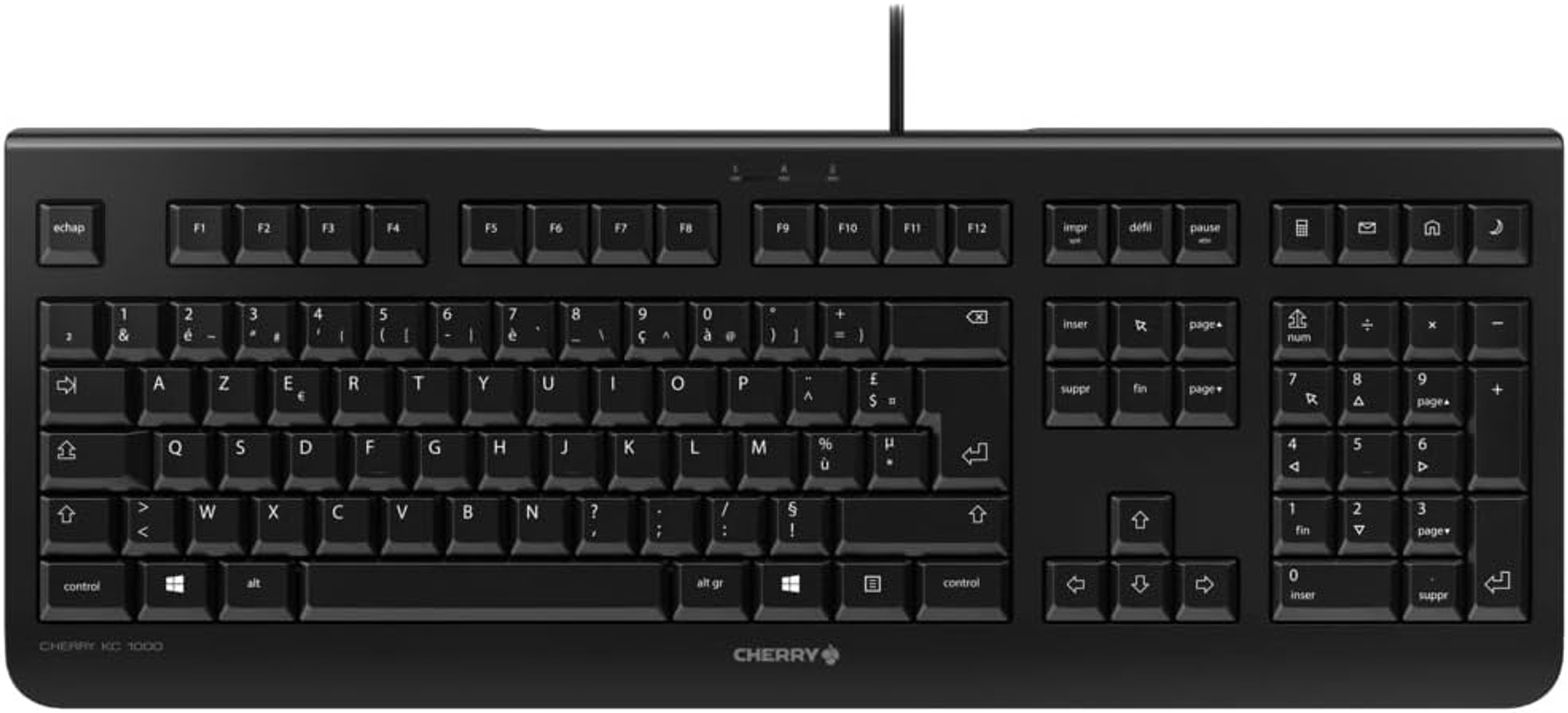 Schwarz CHERRY Tastatur Set, Maus JD-0800FR-2,