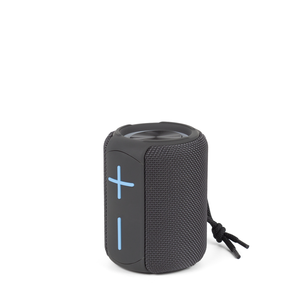 PRIXTON Beat Box Gray&Blue Schwarz Bluetooth-Lautsprecher