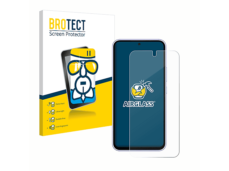 Samsung Airglass A54 Galaxy klare Schutzfolie(für 5G) BROTECT