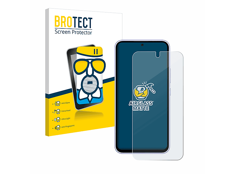 BROTECT Airglass matte Galaxy A54 Samsung Schutzfolie(für 5G)