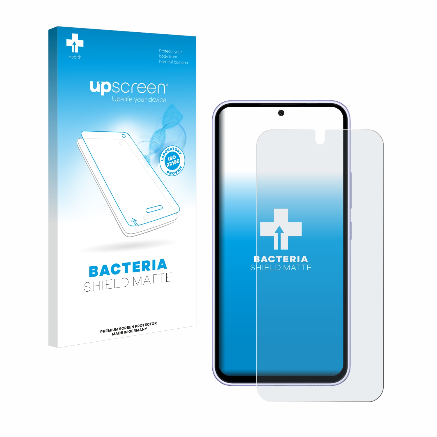 UPSCREEN antibakteriell entspiegelt Galaxy Samsung A54 5G) matte Schutzfolie(für