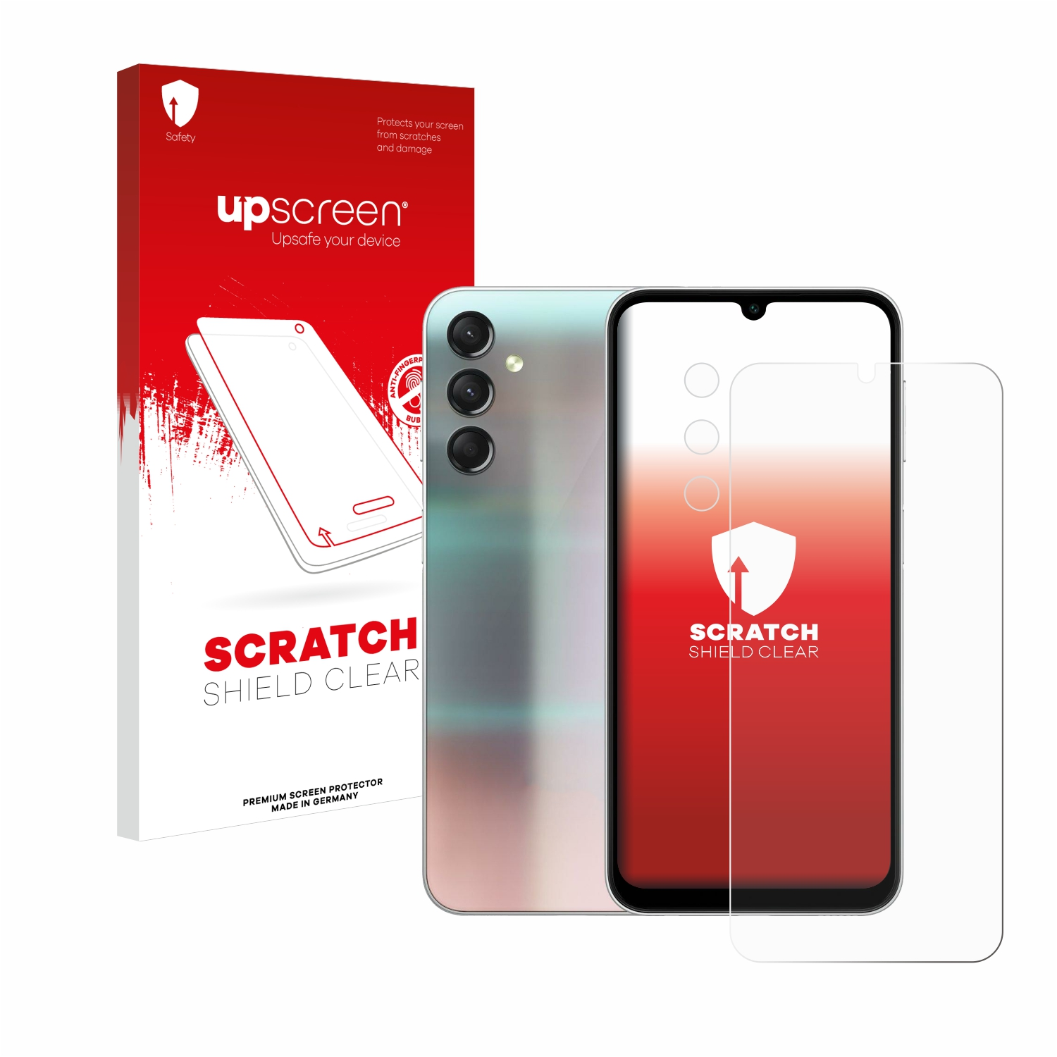 UPSCREEN Kratzschutz klare Schutzfolie(für Samsung Galaxy A24 4G)