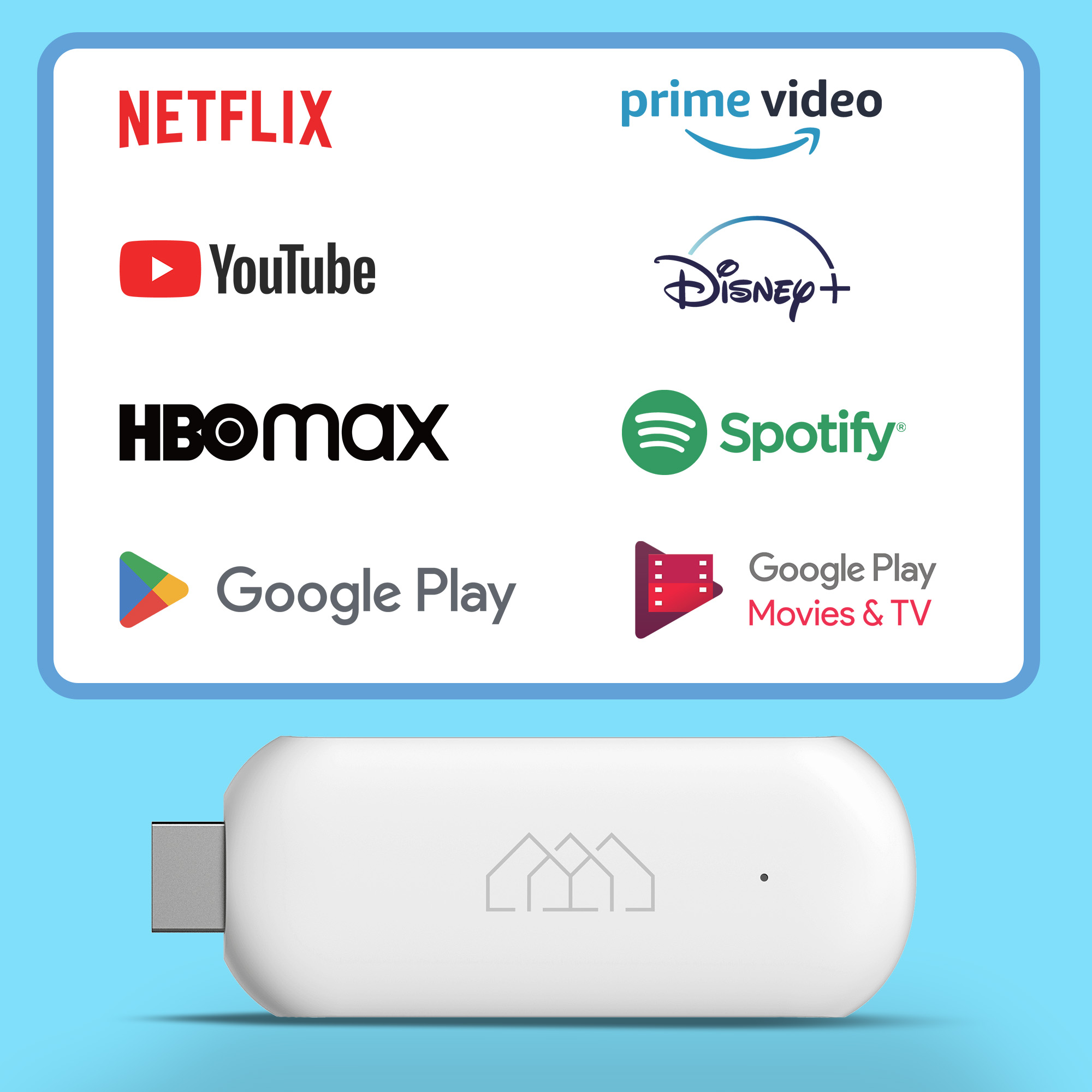 Streaming AndroidTV Stick Player HD FHD HOMATICS