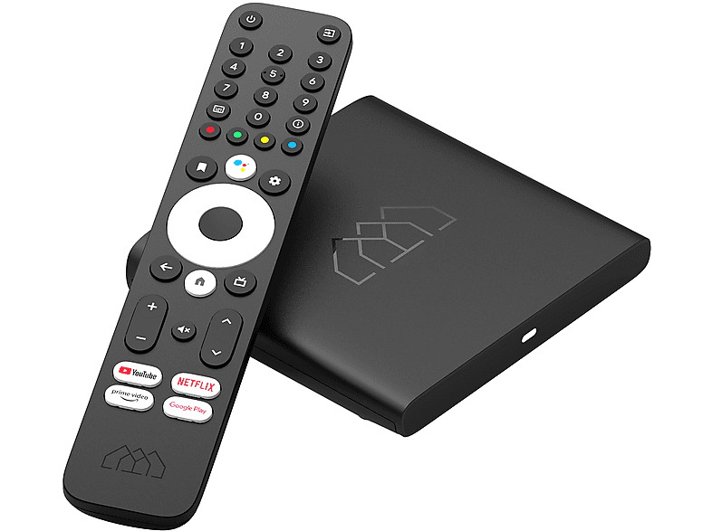 HOMATICS BoxQ 4K S2 | Android TV Box TV streaming box DVB S/S2