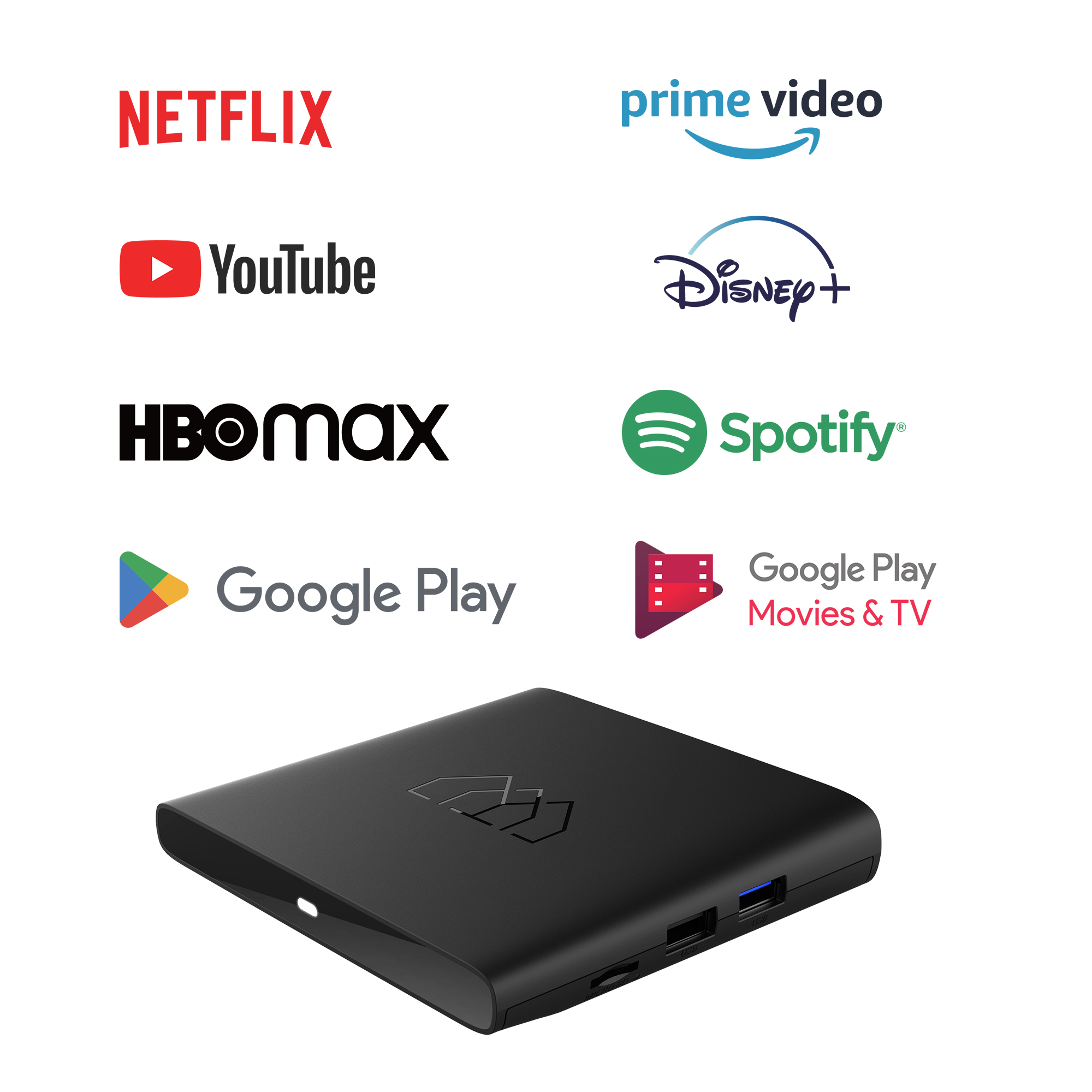 DVB Box Android BoxQ | TV S/S2 TV HOMATICS box 4K S2 streaming