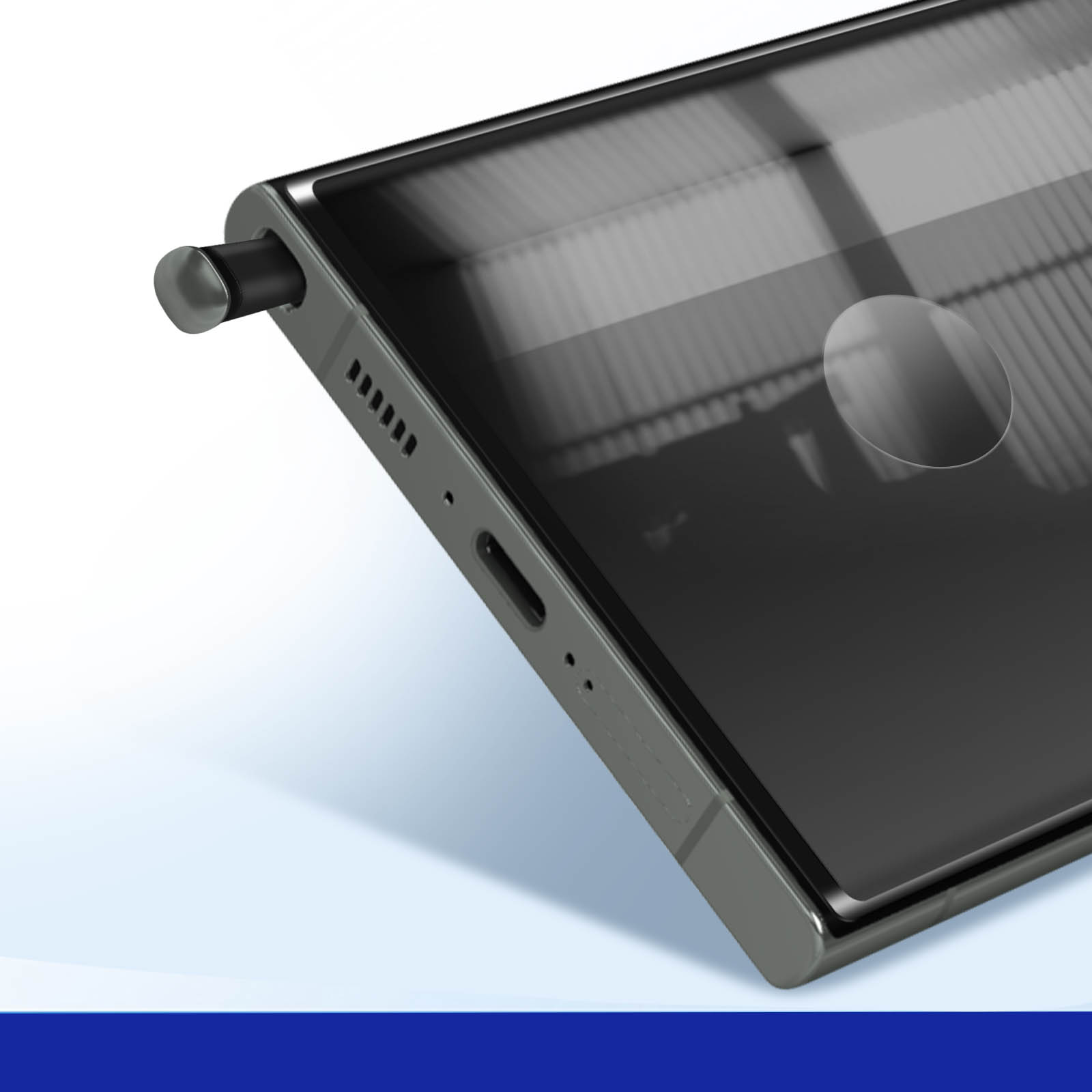 Samsung Glas-Folien(für Ultra) Galaxy S23 SAMSUNG GP-TTS918MVATW