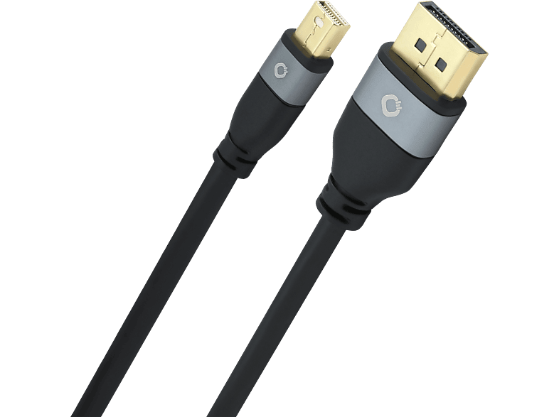 ISY IDP 4015 1.5M USB-C Display Port Kabel, Schwarz