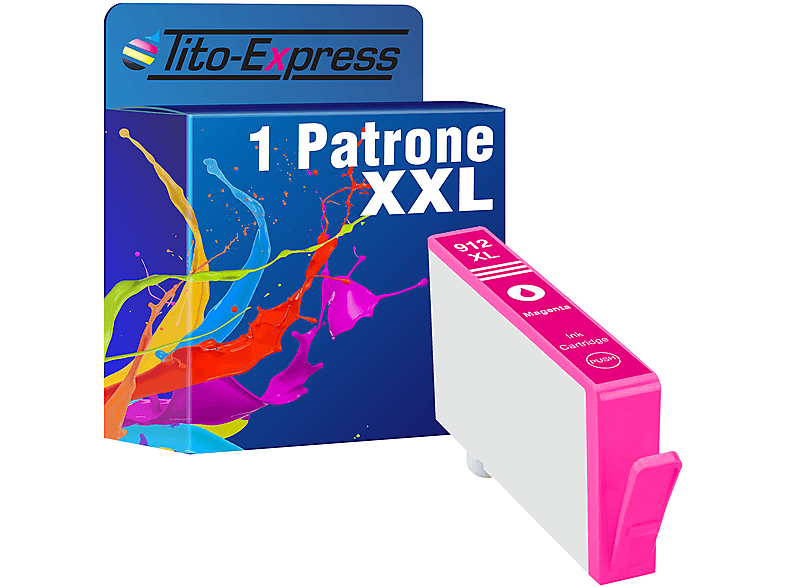 TITO-EXPRESS PLATINUMSERIE 912 Tintenpatronen Magenta (3YL77AE)